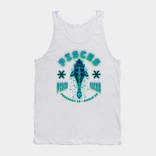 Pisces 9a Citron Tank Top